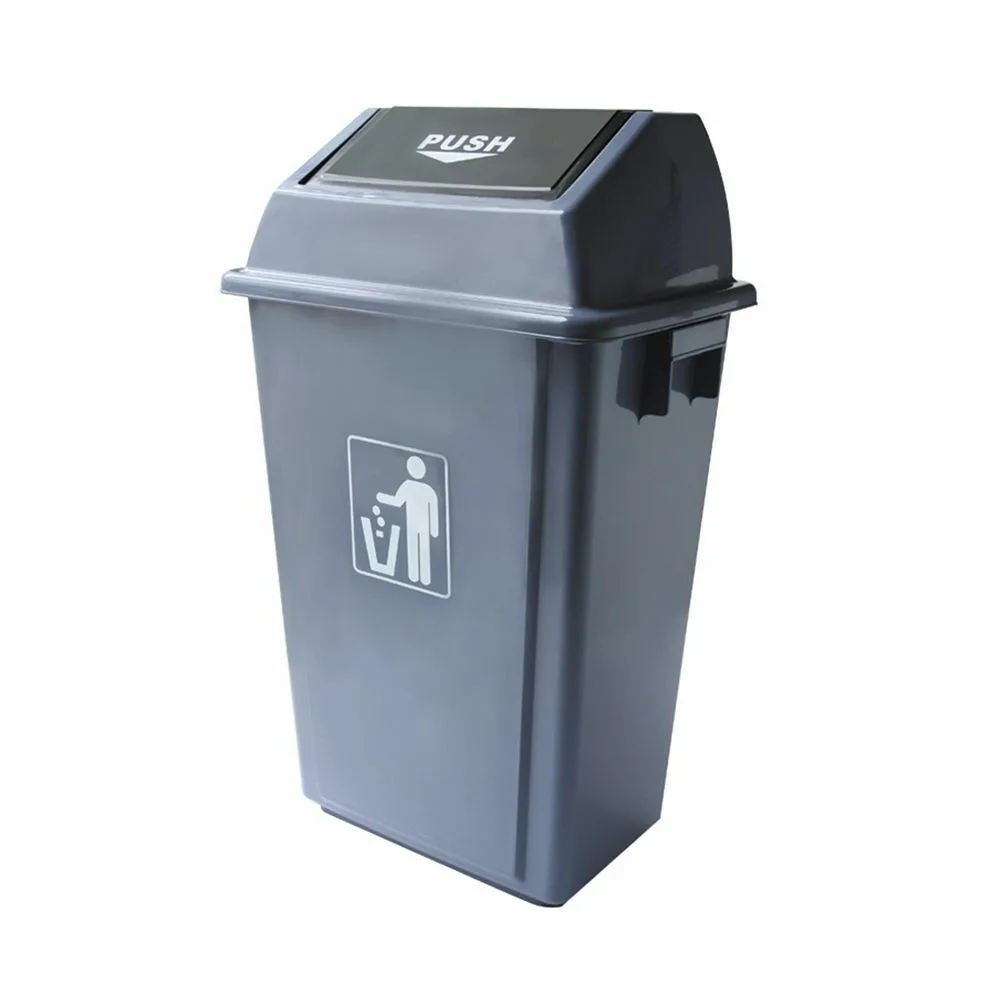 Пластиковый контейнер урна корзина бак для мусора с плавающей крышкой 100 литров